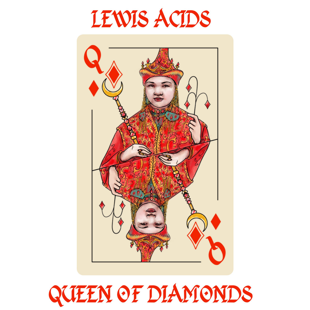 Queen of Diamonds by Lewis Acids album cover